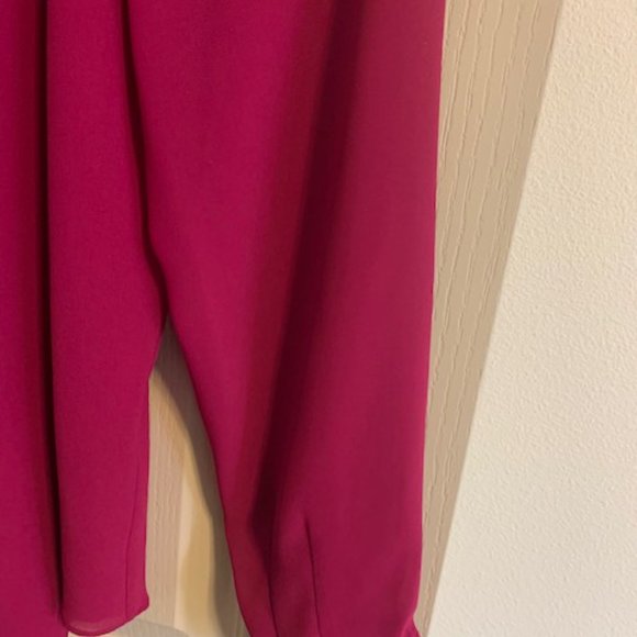 1.STATE Tunic Blouse Size S Lined Long Sleeve Hook and Eye Key Hole Closure - Picture 4 of 9